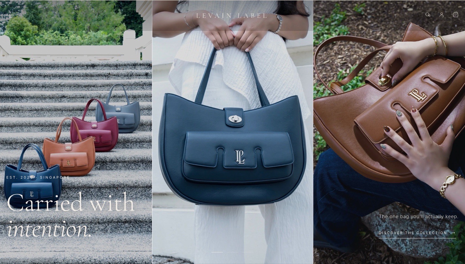 Levain Label handbag collection site